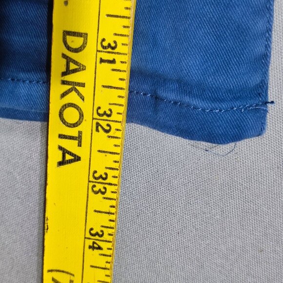 Lucky Brand jeans men's size 31/32 muted pastel blue slim straight leg - Picture 14 of 15